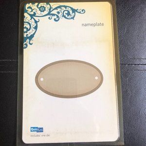 QuicKutz Nameplate *NIB*